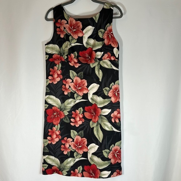 Tommy Bahama Black & Red Floral Dress - Picture 2 of 12